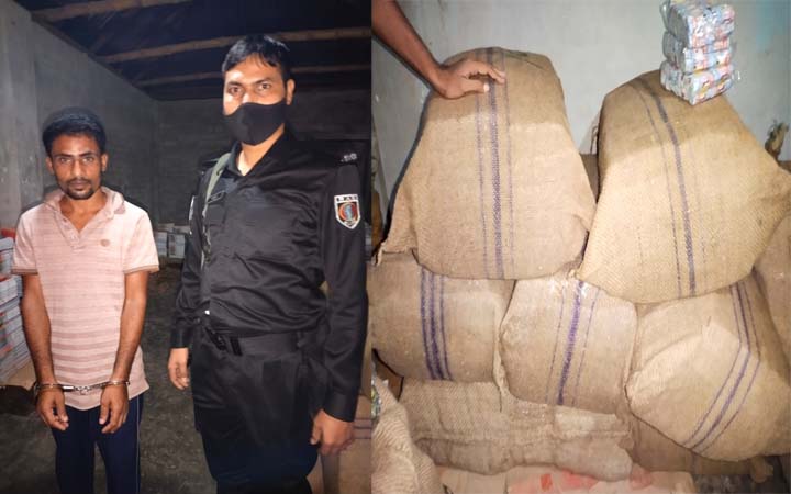 ময়মনসিংহে নকল ব্যান্ডরোলযুক্ত ৩ লক্ষ ৮৫ হাজার শলাকা বিড়ি জব্দ, আটক ১