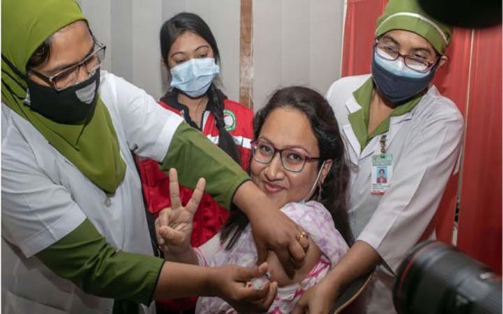 টিকার আওতায় এসেছে দেশের ১ কোটি ৪৭ লাখ ৩৩ হাজার ৩১৪ জন