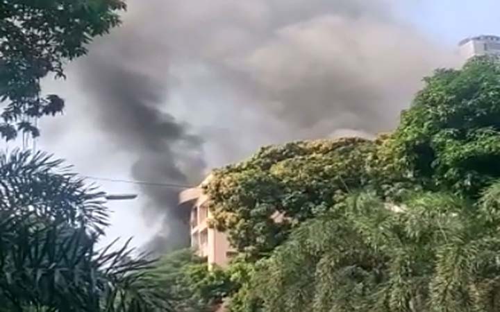 গুলশানে অগ্নিকান্ডে দগ্ধ মা-ছেলে আইসিইউতে