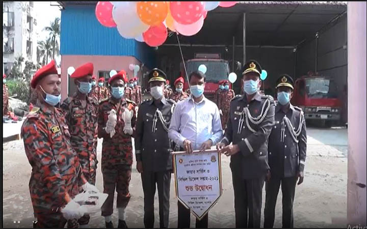 যশোরে ফায়ার সার্ভিস ও সিভিল ডিফেন্স সপ্তাহ উদ্বোধন