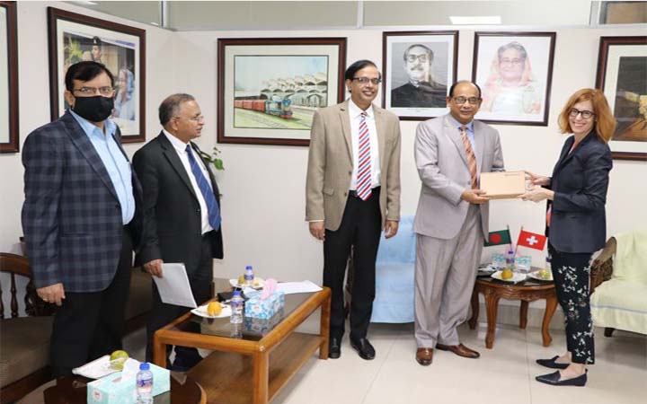 রেল খাতে বিনিয়োগে সুইজারল্যান্ডের আগ্রহ প্রকাশ