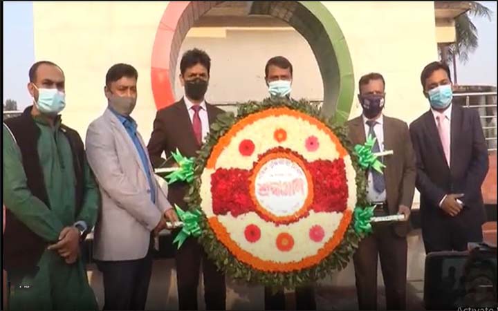 শহীদ বুদ্ধিজীবী দিবসে যশোরে শ্রদ্ধাঞ্জলি ও শপথ পাঠ