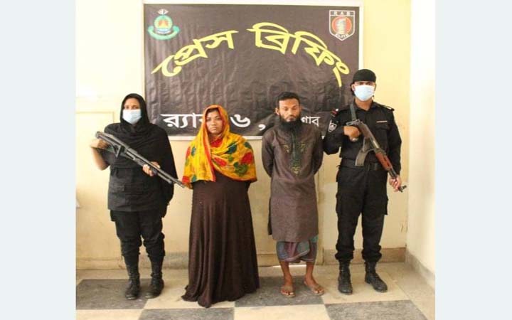 যশোরে ডাবল মার্ডার মামলার পলাতক ২ আসামী গ্রেফতার