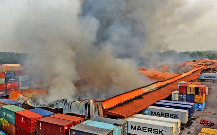 ৬১ ঘণ্টা পর আগুন নিয়ন্ত্রণে