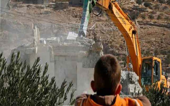 পশ্চিম তীরে ৫০ স্থাপনা ধ্বংস করেছে ইসরাইল, ২২০ ফিলিস্তিনির জীবিকা বন্ধ