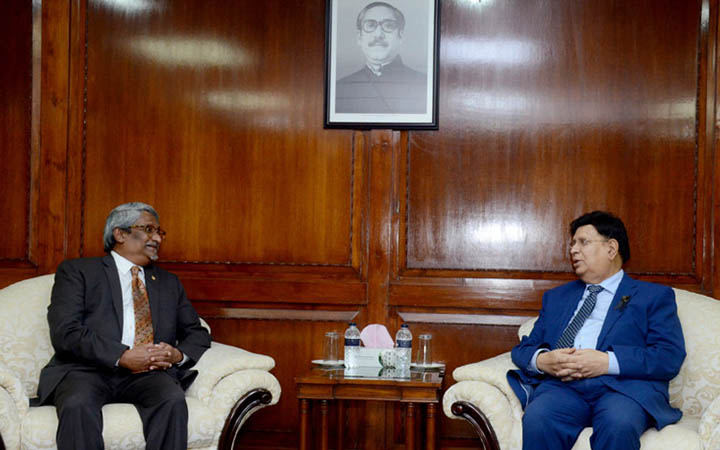 পররাষ্ট্রমন্ত্রীর সাথে মালদ্বীপের পররাষ্ট্র প্রতিমন্ত্রীর সাক্ষাৎ