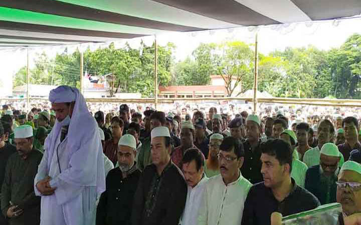 সাজেদা চৌধুরীর প্রথম জানাজা সম্পন্ন