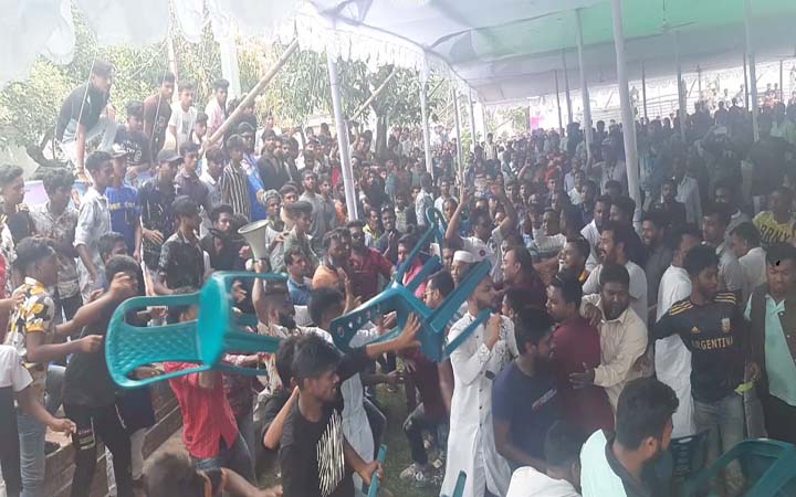 ডেপুটি স্পিকারের সংবর্ধনা অনুষ্ঠানে আ.লীগের দুই গ্রুপে সংঘর্ষ, আহত ১৫