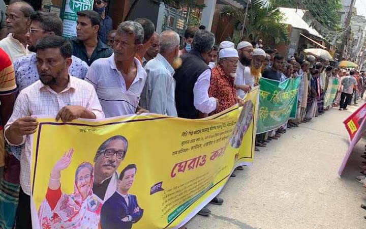 নকল বিড়ি বন্ধে সোচ্চার সিরাজগঞ্জ বিড়ি মালিক ও শ্রমিকরা