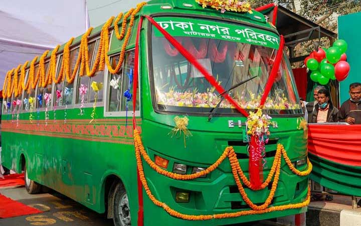 আজ সড়কে নামছে নগর পরিবহনের ৫০ বাস