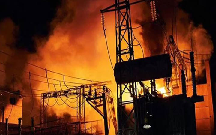 বিদ্যুৎ স্থাপনায় আরো রুশ হামলার খবর জানিয়েছে ইউক্রেন