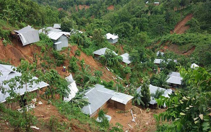 পাহাড়ি অঞ্চলে ভূমিধসের শঙ্কা, জানাল আবহাওয়া অফিস