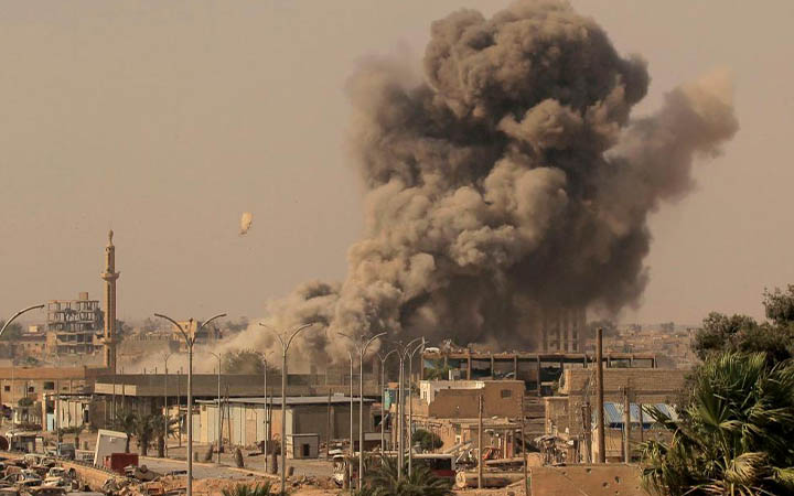 দামেস্কের কাছে কয়েকটি স্থাপনায় ইসরাইলী হামলা