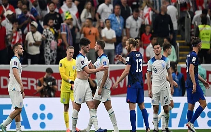 ইংল্যান্ডকে রুখে দিলো যুক্তরাষ্ট্র