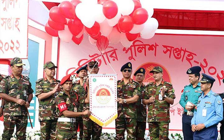 দেশের সকল সেনানিবাসে মিলিটারি পুলিশ সপ্তাহ-২০২২ শুরু
