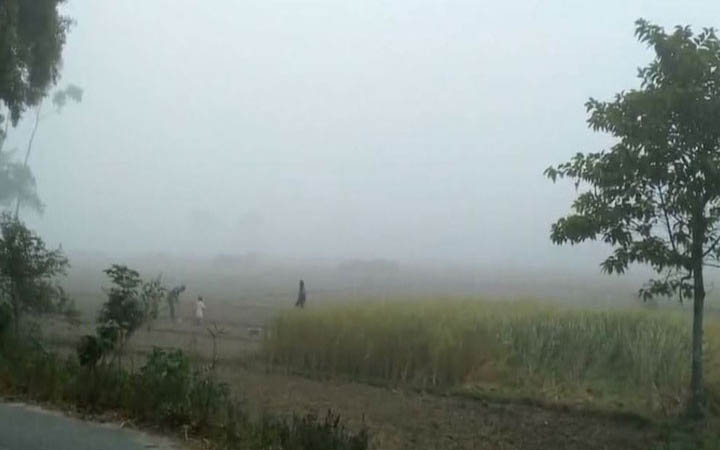৮ ডিগ্রিতে তেঁতুলিয়ার তাপমাত্রা