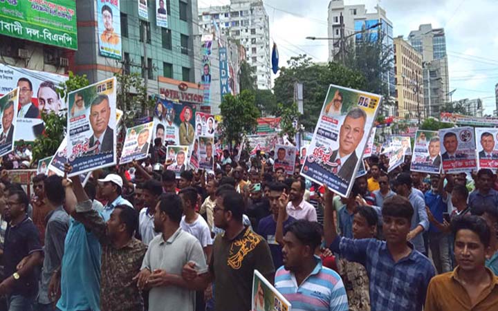 নয়াপল্টনে জড়ো হচ্ছেন বিএনপি নেতাকর্মীরা