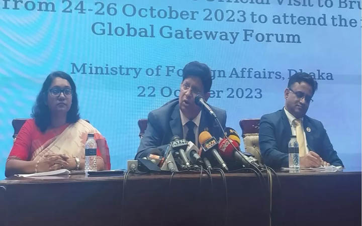 প্রধানমন্ত্রীর ব্রাসেলস সফর বাংলাদেশ-ইইউ সম্পর্ককে নতুন উচ্চতায় নিয়ে যাবে : পররাষ্ট্রমন্ত্রী