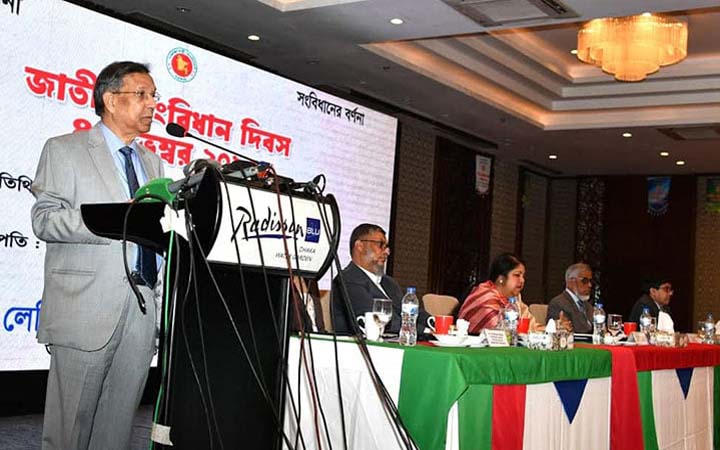 যা-কিছু হবে সংবিধান ও আইনের মধ্যেই হতে হবে : আইনমন্ত্রী