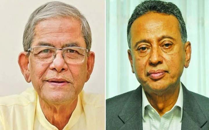 মির্জা ফখরুলের এক, আমীর খসরুর দুই মামলায় জামিন