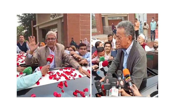 কারামুক্ত হলেন মির্জা ফখরুল ও আমীর খসরু