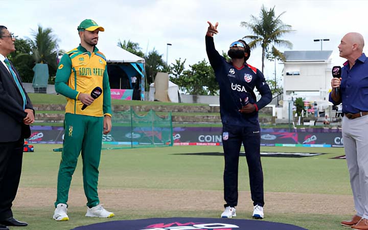 টস হেরে ব্যাটিংয়ে দক্ষিণ আফ্রিকা