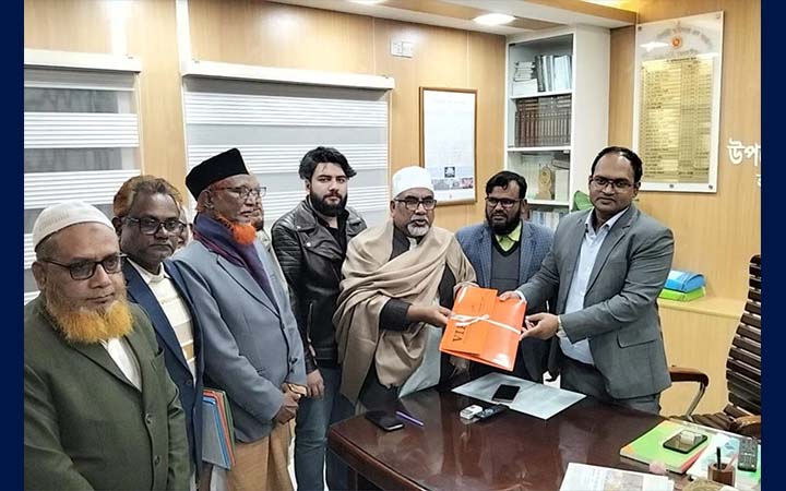 ময়মনসিংহ-১ আসনে এমরান সালেহ প্রিন্সের মনোনয়নপত্র দাখিল
