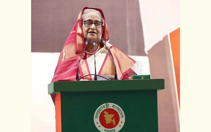 ভিক্ষা করে দেশের মানুষ চলবে না: প্রধানমন্ত্রী