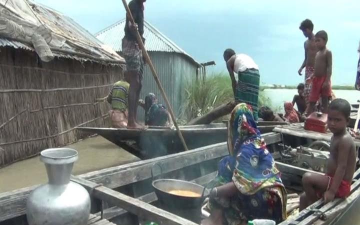 কুড়িগ্রামে বন্যা পরিস্থিতির অবনতি