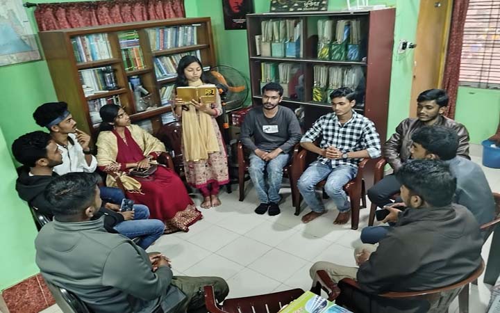 মধুমেলা উপলক্ষে সাতক্ষীরা বন্ধুসভার পাঠচক্র‍