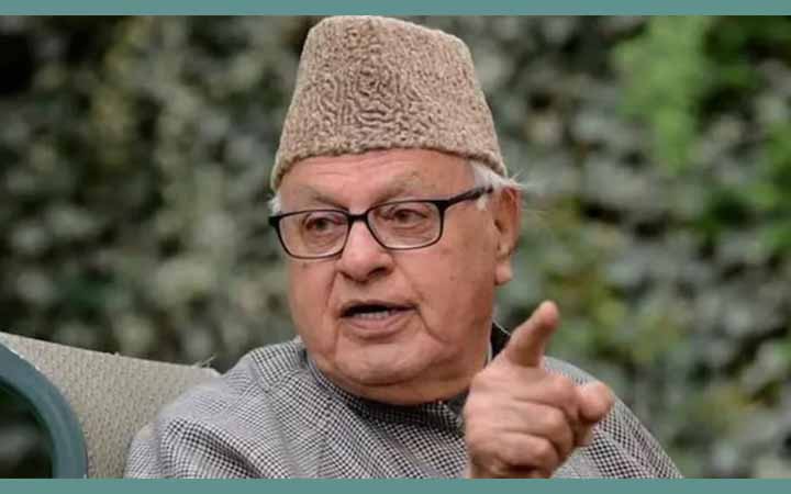 কাশ্মীর ইস্যুতে পাকিস্তানের পক্ষ নিয়ে ফারুকের মন্তব্য