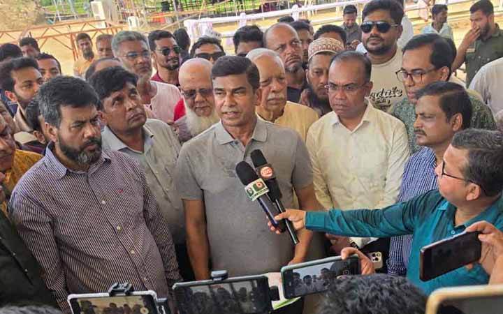 প্রধানমন্ত্রীর ফেনী সফরের প্রস্তুতি পরিদর্শনে পানিসম্পদ প্রতিমন্ত্রী