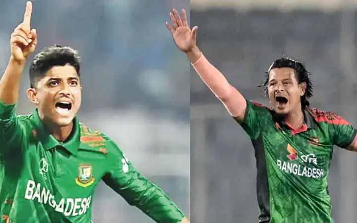 র‌্যাংকিংয়ে বড় লাফ নাসুম-মেহেদীর