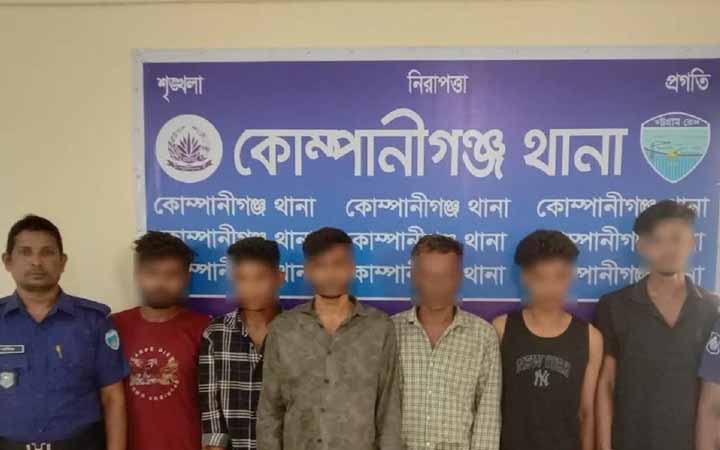 নোয়াখালীতে কিশোর গ্যাংবিরোধী অভিযানে আটক ১০৪