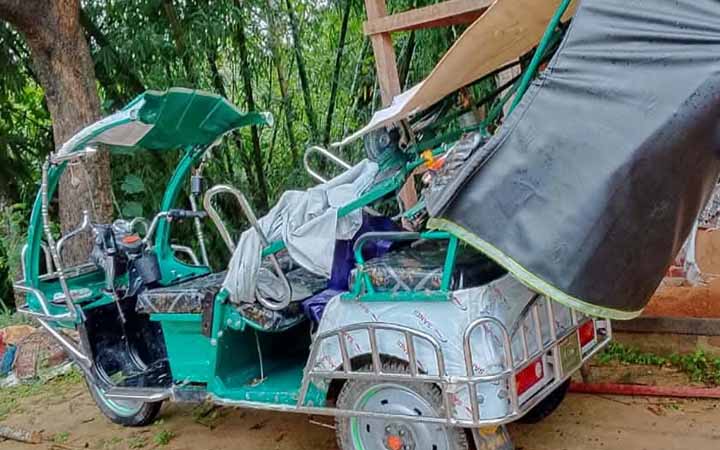 রাঙ্গামাটিতে সড়ক দুর্ঘটনায় শিশু নিহত, আহত ৭