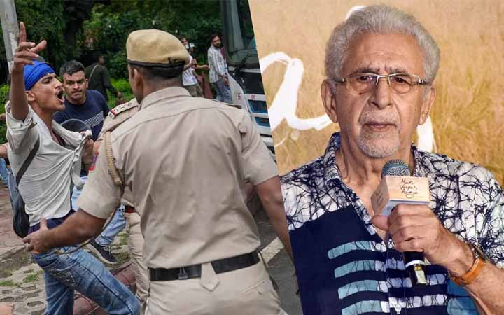 দিল্লি পুলিশকে একহাত নিলেন নাসিরুদ্দিন শাহ