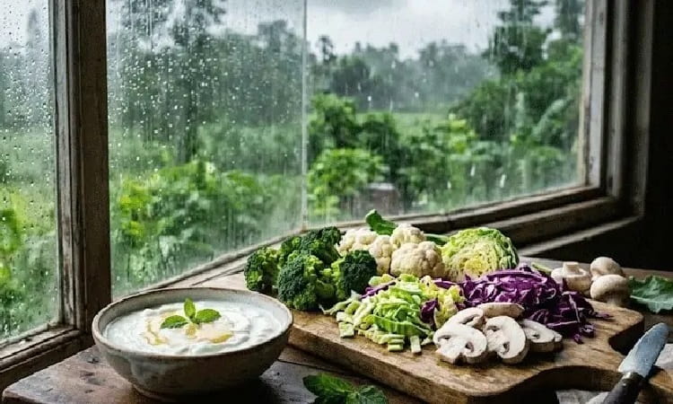 বর্ষায় সতর্ক থাকবেন যেসব খাবার খাওয়ায়