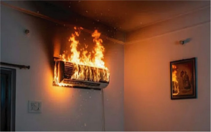 এসির বিস্ফোরণ ঠেকাতে নিয়মিত শব্দ-গন্ধে থাকুন সতর্ক