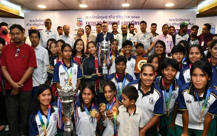 ছাত্রী ফুটবলে চ্যাম্পিয়ন জাতীয় বিশ্ববিদ্যালয়, দাবায় সেরা ঢাবি
