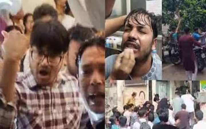 জকসু ভিপিকে মেরে ক্যাম্পাস ছাড়া করল ছাত্রদল