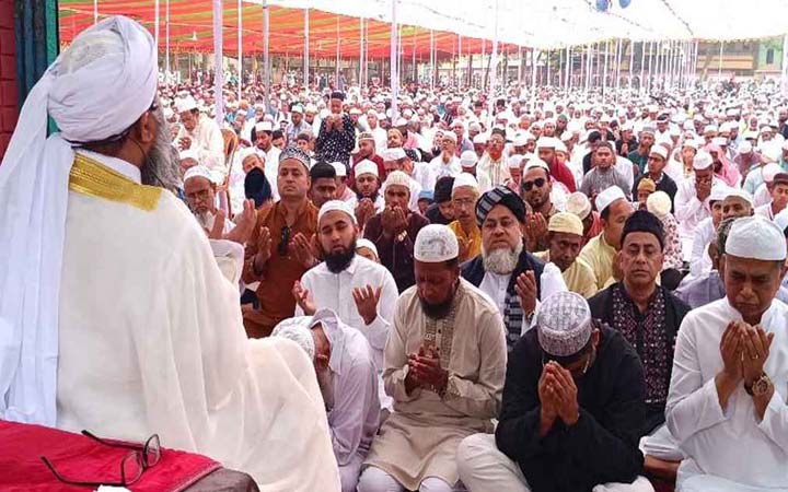 ব্রাহ্মণবাড়িয়ায় পবিত্র ঈদুল ফিতরের জামাত অনুষ্ঠিত