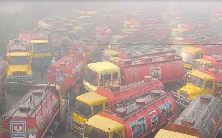 চলছে উত্তরাঞ্চলে পেট্রোল পাম্প ধর্মঘট, স্থবির জনজীবন