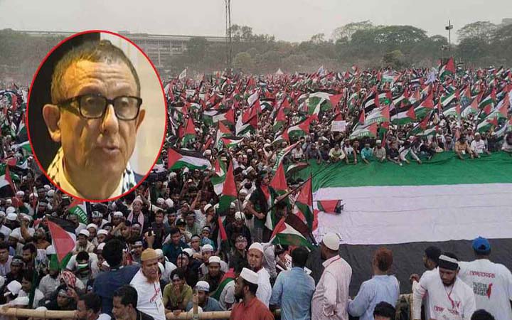 ‘মার্চ ফর গাজা’ ইতিহাসের পাতায় লেখা থাকবে: ফিলিস্তিনের রাষ্ট্রদূত