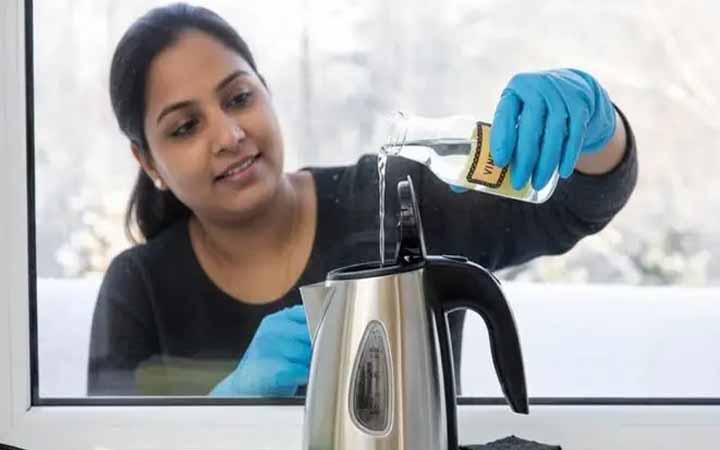 কোন প্রকার সাবান ছাড়াই ইলেকট্রিক কেটলি পরিষ্কার করবেন যেভাবে
