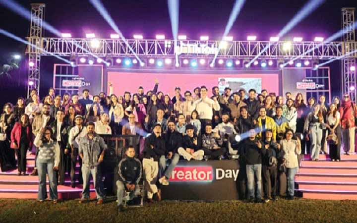 ক্রিয়েটর ডে উদযাপন করেছে সোশ্যাল প্ল্যাটফর্ম টিকটক