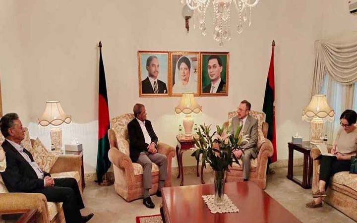 বিএনপির সঙ্গে বৈঠকে রাশিয়ার রাষ্ট্রদূত