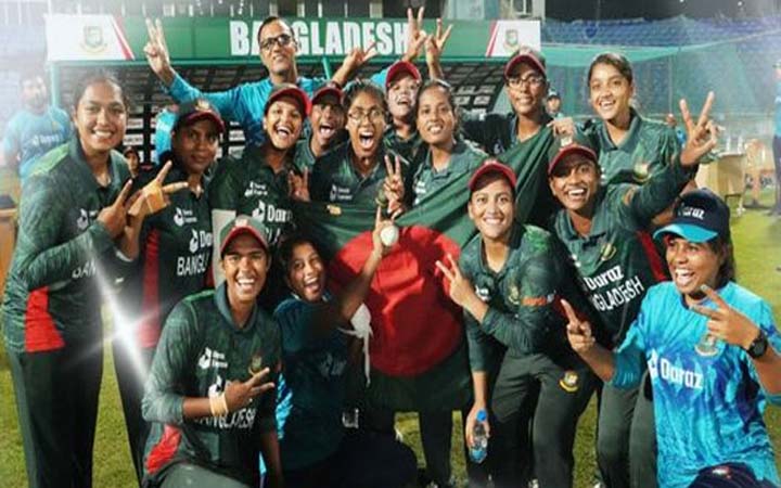 পাকিস্তানের বিপক্ষে সিরিজ জয় বাংলাদেশের নারীদের