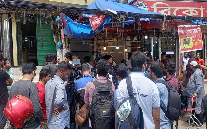 খলিলের মাংসের ব্যবসায় ভাটা