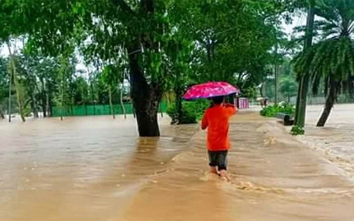 শাশুড়িকে উদ্ধারে নেমে ভেসে গেলেন জামাতা