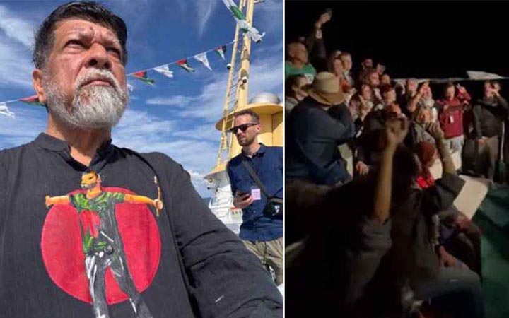 ফ্লোটিলায় ইসরায়েলি হানা, কেমন আছেন শহিদুল আলম